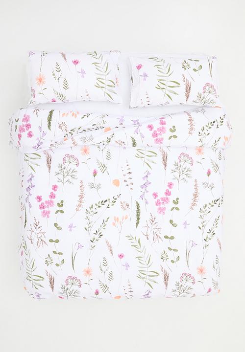 Sixth Floor - Spring Florals Cotton Blend Duvet Set