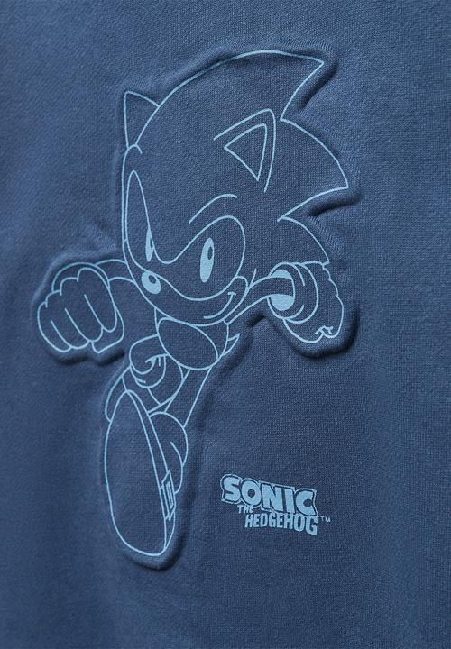 MANGO - Sweatshirt sonic - blue