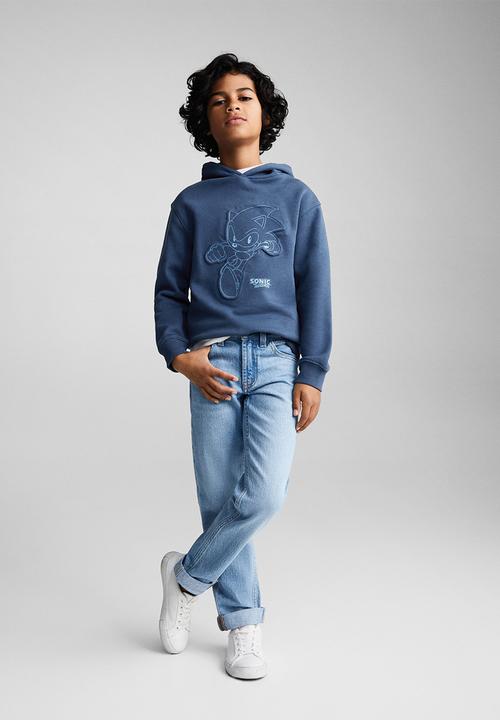 MANGO - Sweatshirt sonic - blue