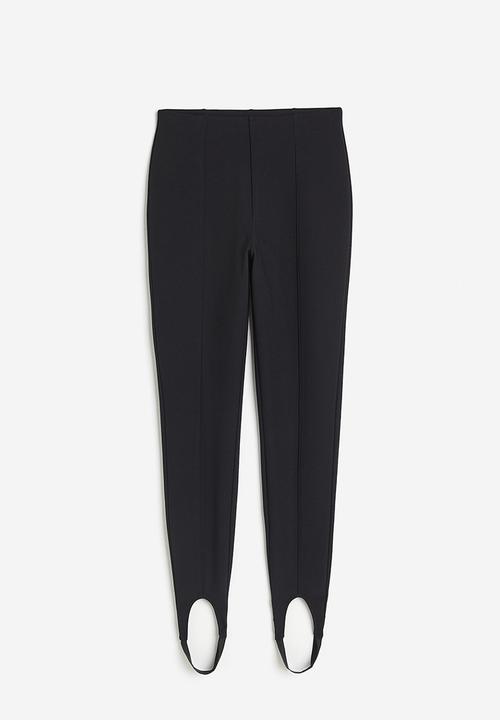 H&M - Stirrup leggings - black
