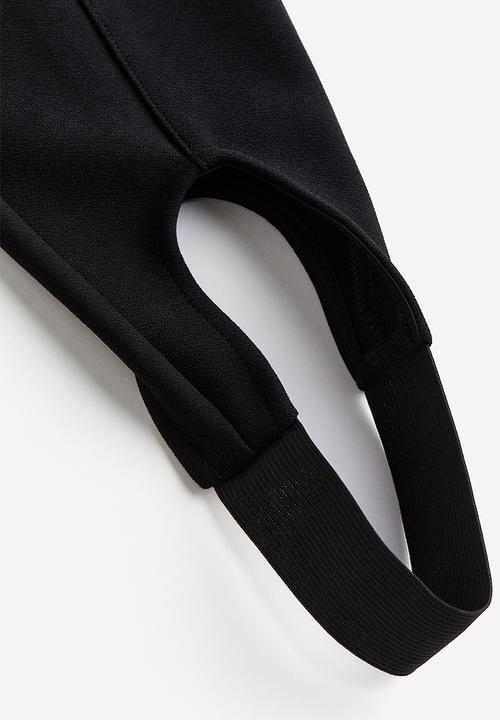 H&M - Stirrup leggings - black