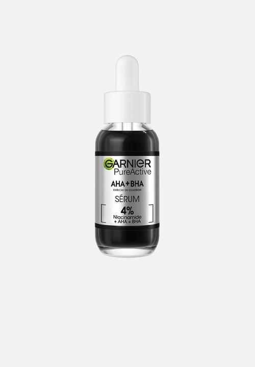 Garnier - Pure Active AHA BHA Charcoal Serum 30ml
