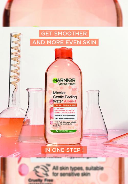 Garnier - Micellar Gentle Peeling Water - 400ml