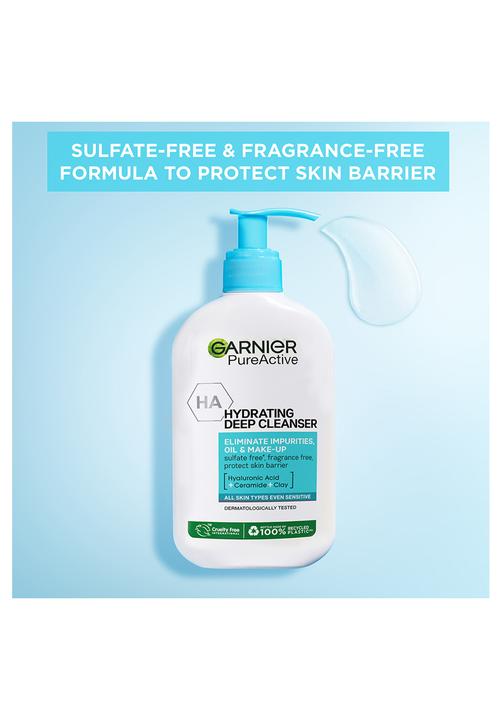 Garnier - Anti-Blemish Bundle with Charcoal Serum and Hydrating Cleanser