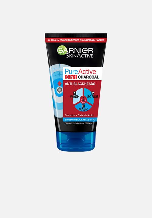 Garnier - SkinActive Charcoal Serum Regime Bundle Set - 3 Piece