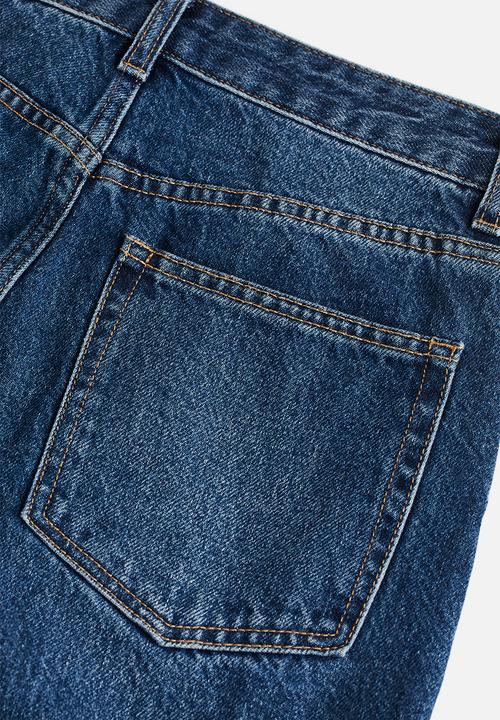 H&M - Wide regular jeans - denim blue