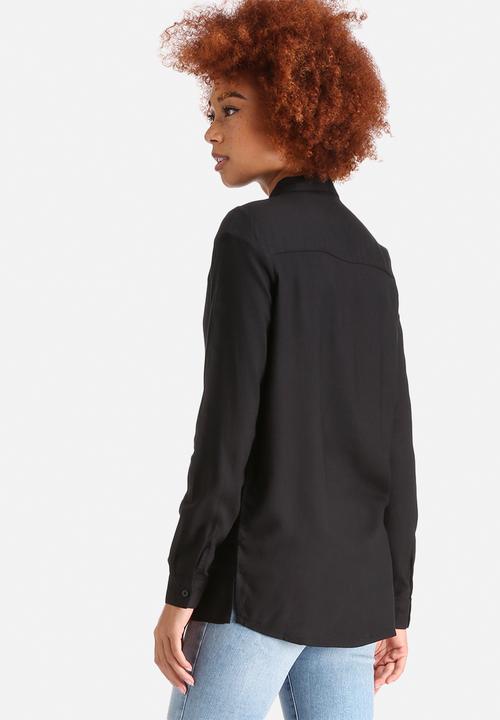 Jacqueline de Yong - Arc Button Shirt