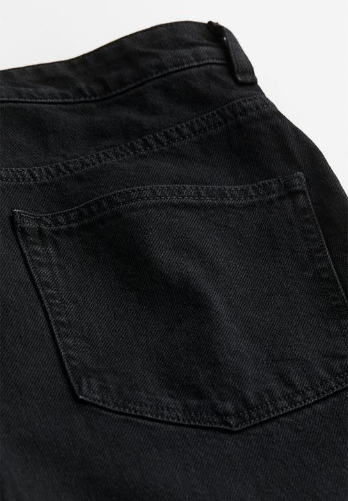 H&M - Wide regular jeans - black