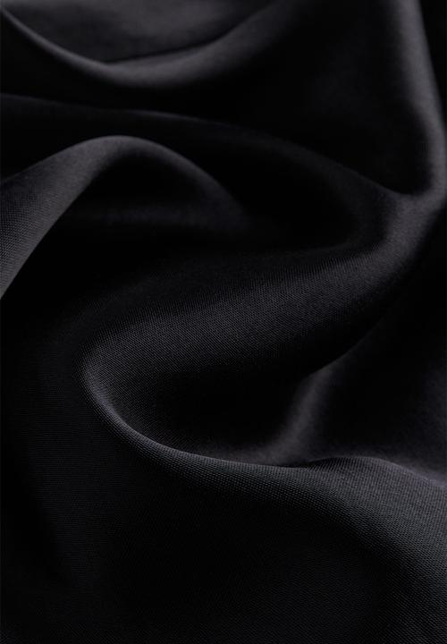 H&M - Satin skirt - black