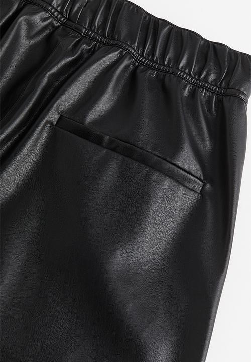 H&M - Wide trousers - black