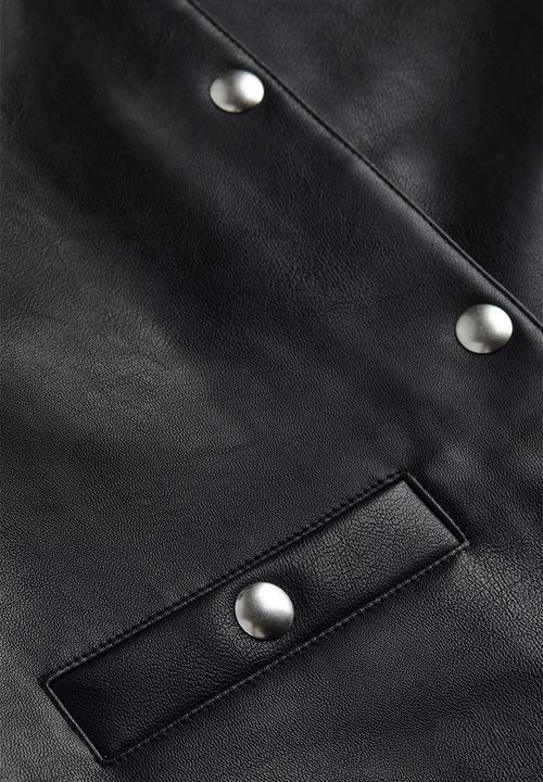 H&M - Coated jacket - black