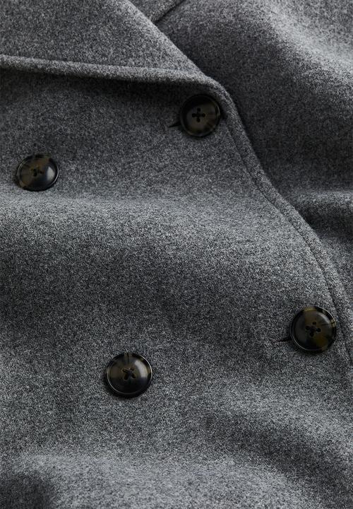 H&M - Tie-belt coat - grey