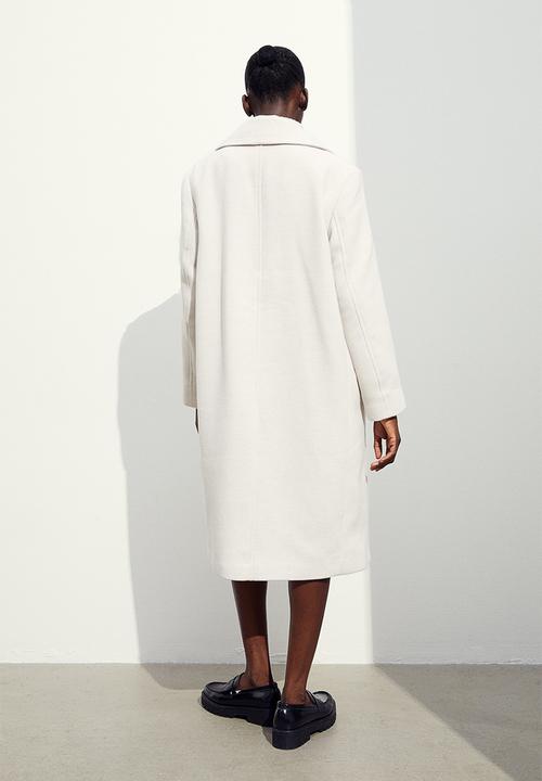 H&M - Double-breasted coat - beige