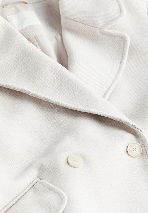 H&M - Double-breasted coat - beige