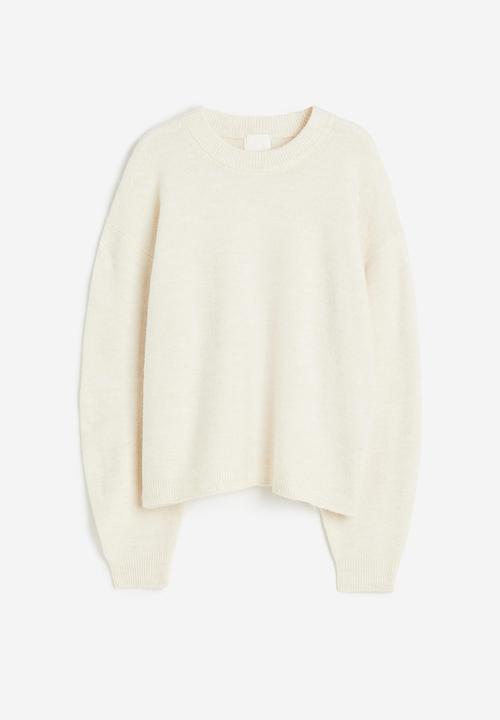 H&M - Knitted jumper - cream