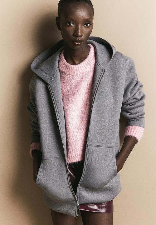 H&M - Cropped jumper - light pink