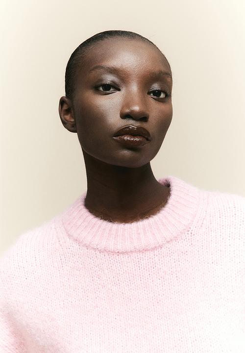 H&M - Cropped jumper - light pink