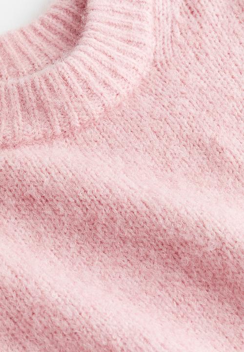 H&M - Cropped jumper - light pink
