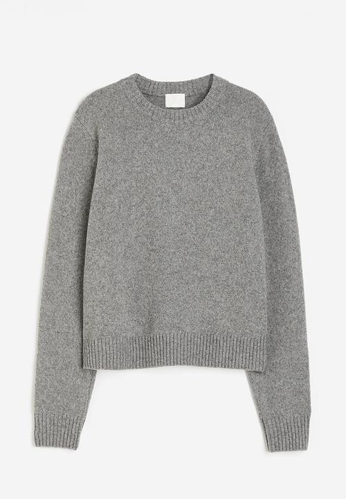 H&M - Jumper - grey marl