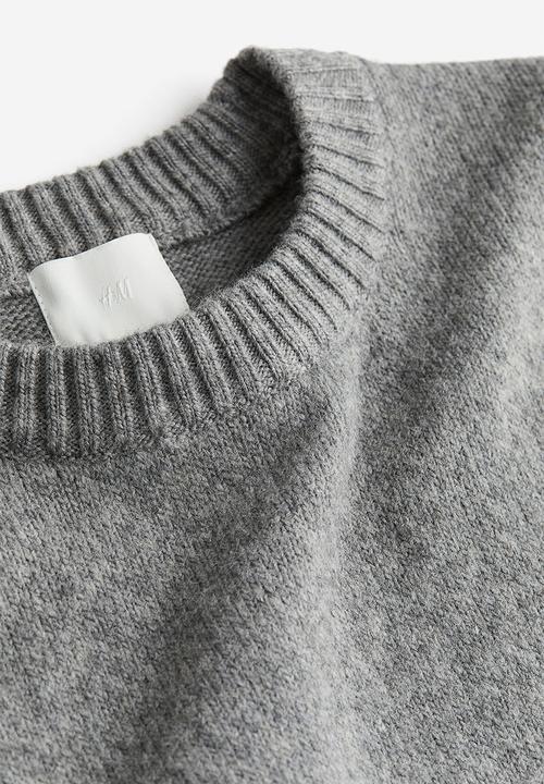 H&M - Jumper - grey marl