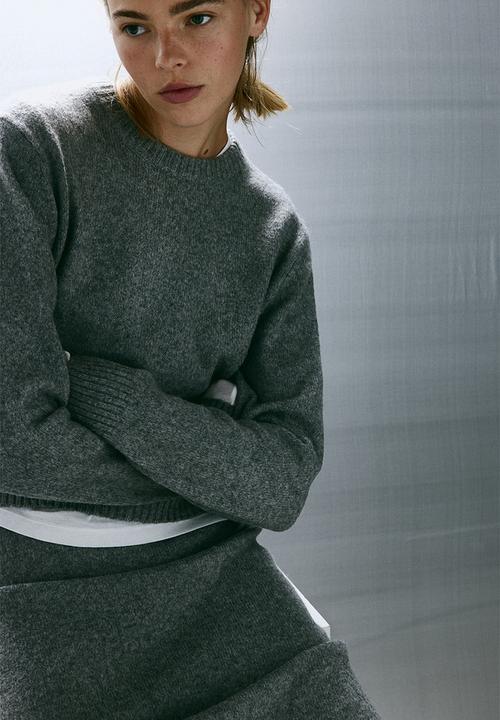 H&M - Jumper - grey marl