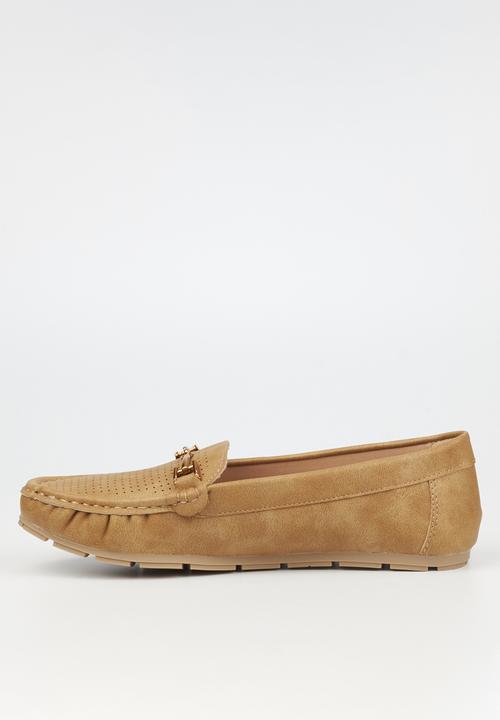 Butterfly Feet - Pagona 1 boat shoe - tan