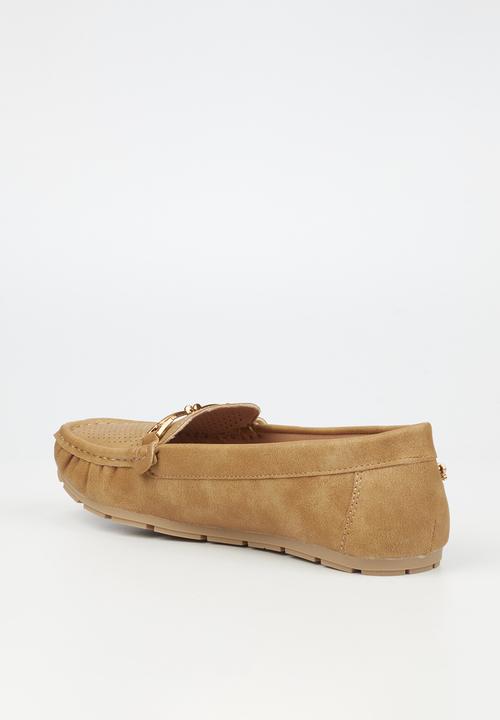 Butterfly Feet - Pagona 1 boat shoe - tan