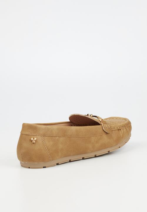 Butterfly Feet - Pagona 1 boat shoe - tan