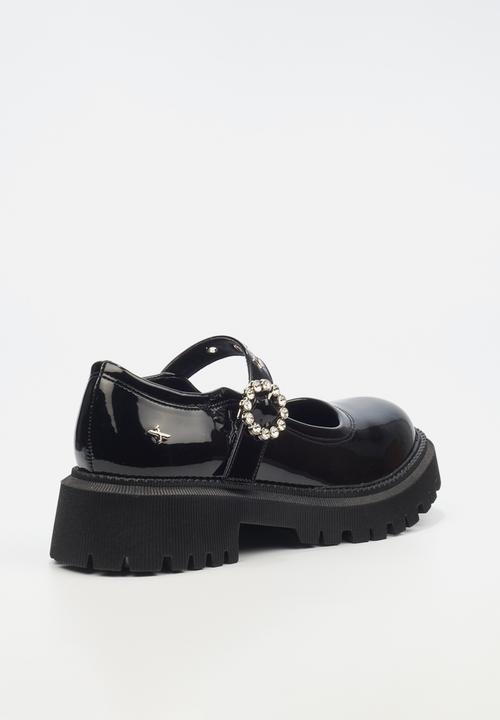 Rock & Co - Chainz 3 mary jane loafer - black