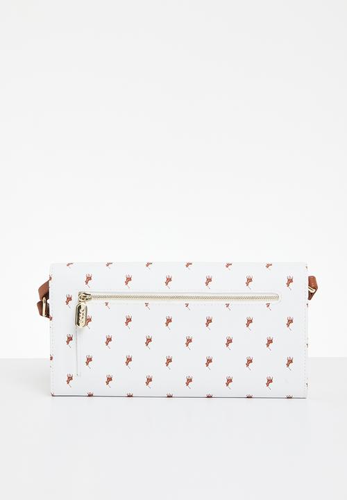 POLO - Iconic travel purse - white