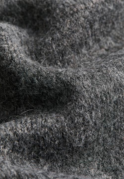 H&M - Knitted jumper - dark grey marl