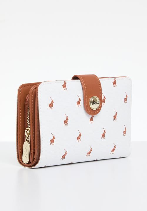 POLO - Iconic tab purse-white
