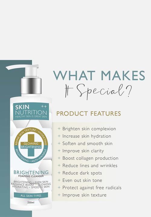 SKIN NUTRITION - Brightening Foaming Cleansing