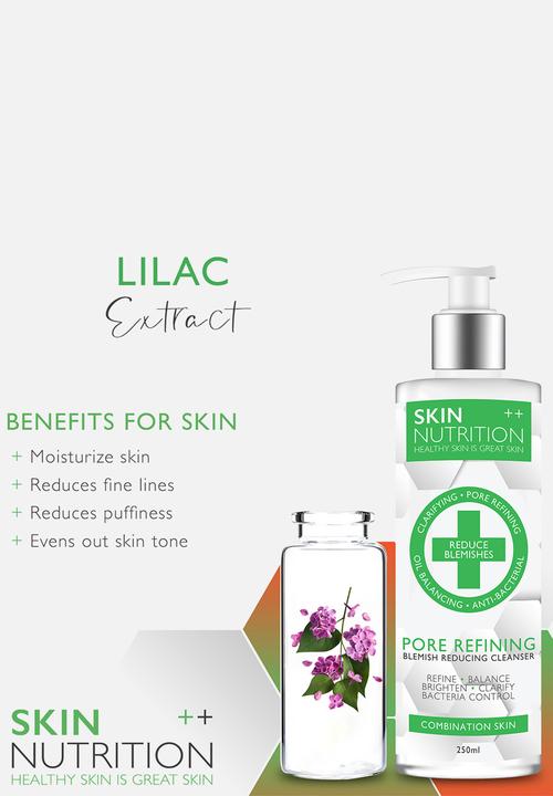 SKIN NUTRITION - Pore Refining Blemish Reducing Clenaser - 250ml