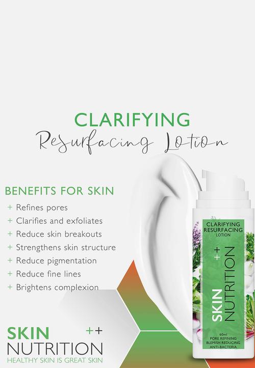 SKIN NUTRITION - Clarifying Resurfacing Lotion