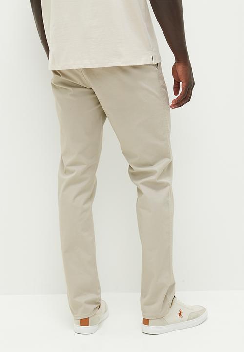 Pringle of Scotland - Pringle jorge tailored smart pant - stone