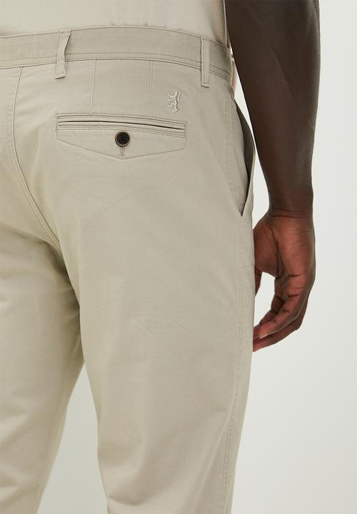 Pringle of Scotland - Pringle jorge tailored smart pant - stone