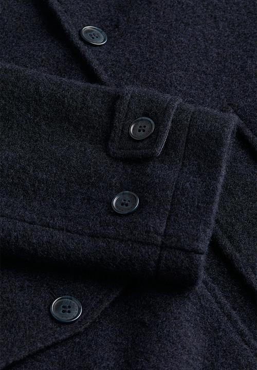 H&M - Loose fit shacket - blue