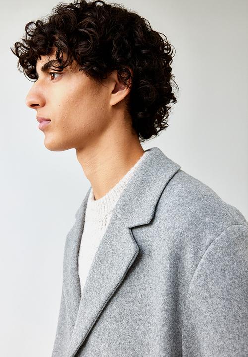 H&M - Wool-blend coat - grey