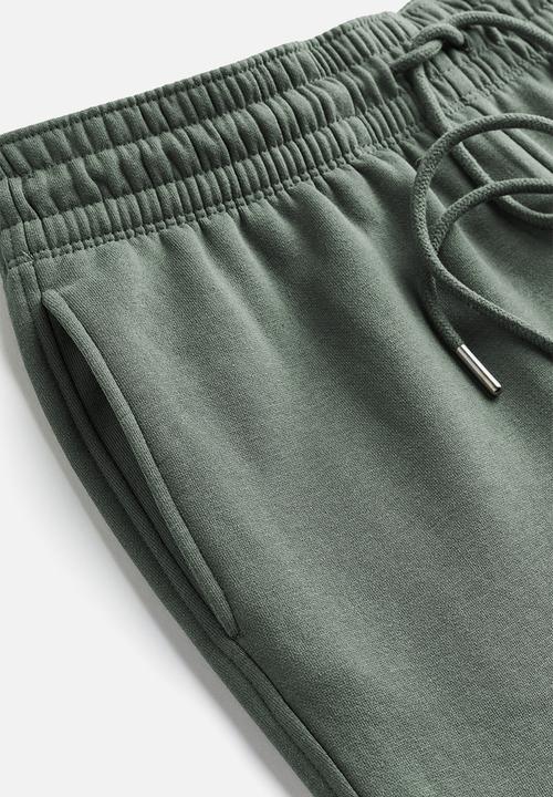 H&M - Cotton-blend sweatpants - green