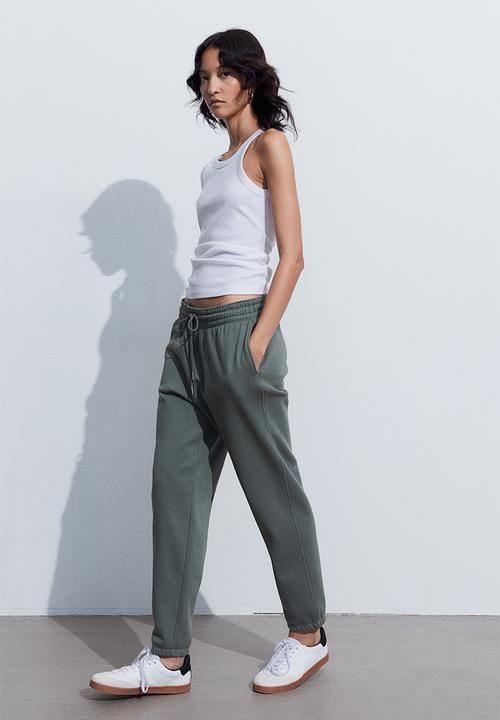 H&M - Cotton-blend sweatpants - green