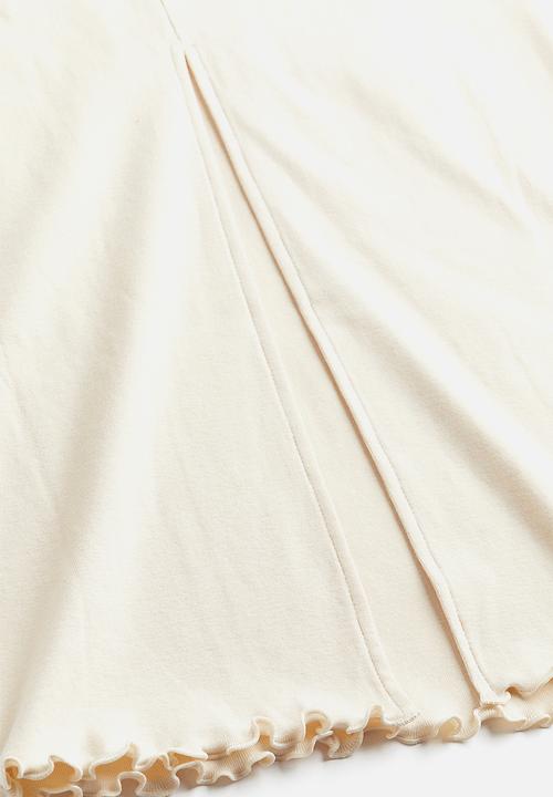 H&M - Jersey pencil skirt - beige