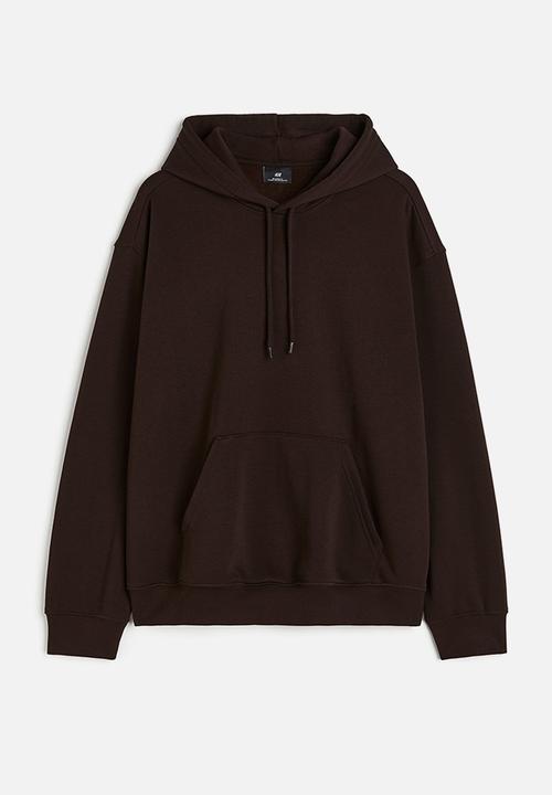 H&M - Loose fit hoodie - brown