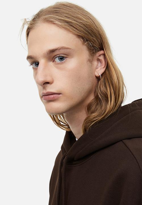 H&M - Loose fit hoodie - brown