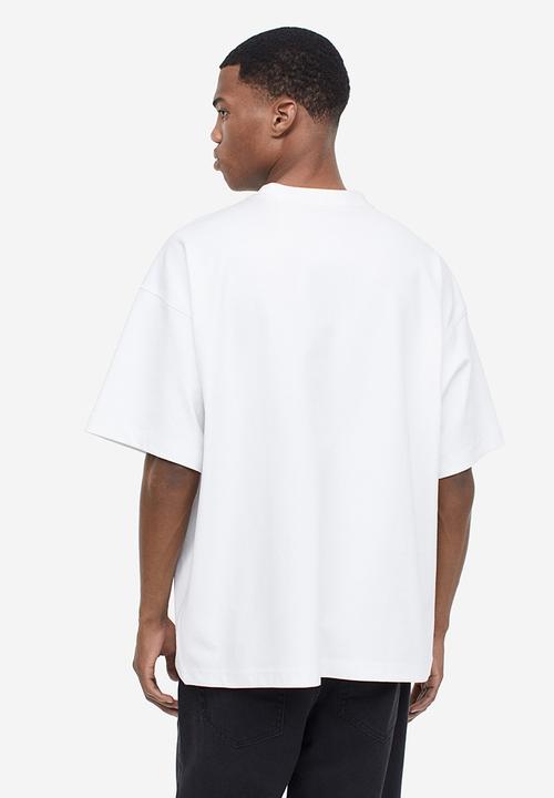 H&M - Coolmax® oversized fit t-shirt - white