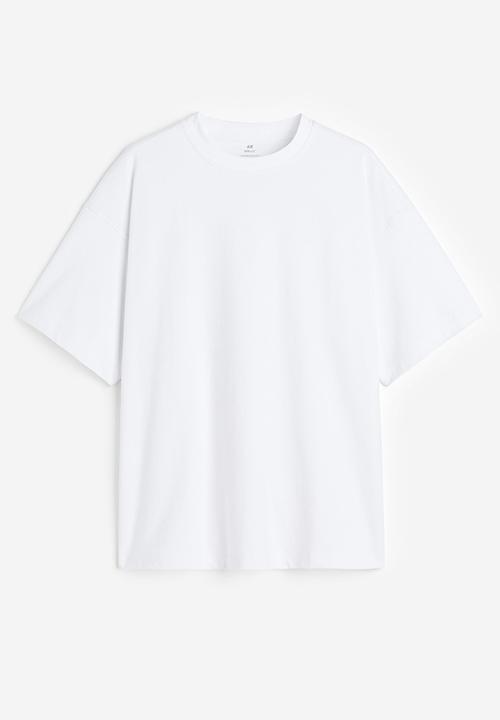 H&M - Coolmax® oversized fit t-shirt - white
