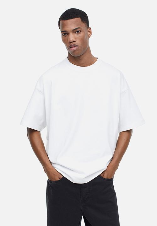H&M - Coolmax® oversized fit t-shirt - white