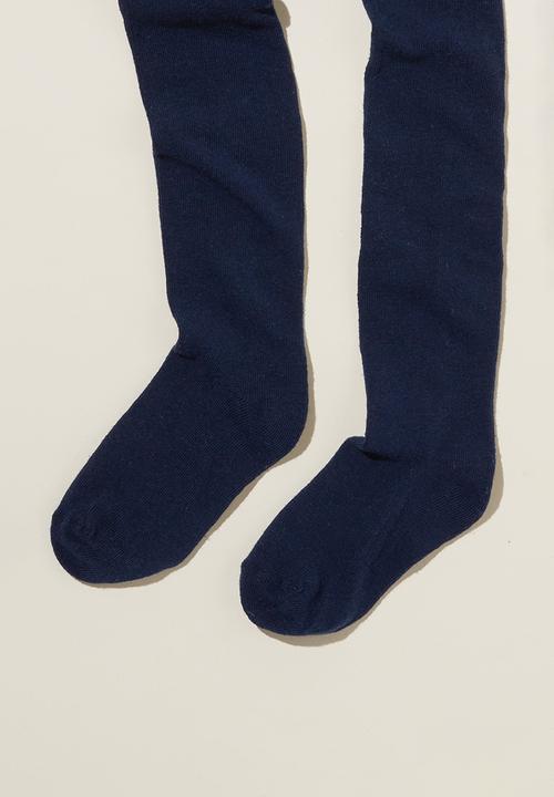 Cotton On - Solid tights - navy