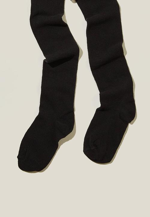 Cotton On - Solid tights - solid black