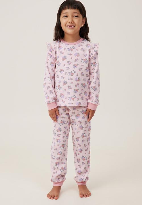 Cotton On - Fiona long sleeve pyjama set - blush/ava ditsy floral